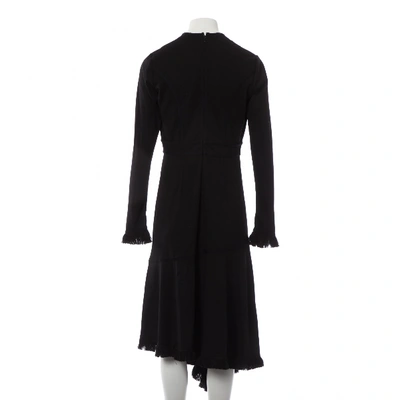 Pre-owned Andrew Gn Mid-length Dress In Black