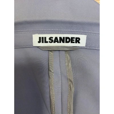 Pre-owned Jil Sander Purple Cotton Jacket