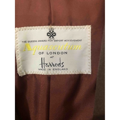 Pre-owned Harrods Brown Cashmere Coats