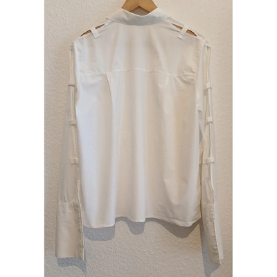 Pre-owned Lala Berlin White Cotton  Top
