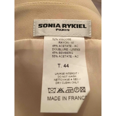 Pre-owned Sonia Rykiel Mid-length Skirt In Beige