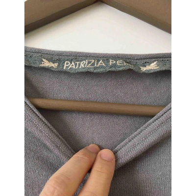 Pre-owned Patrizia Pepe Cashmere Sweatshirt In Grey