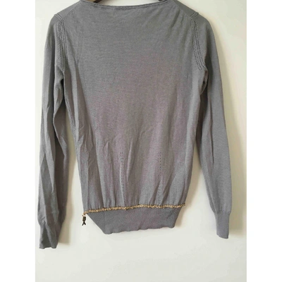 Pre-owned Patrizia Pepe Cashmere Sweatshirt In Grey