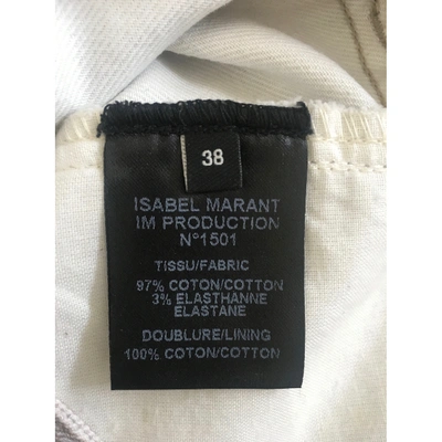Pre-owned Isabel Marant Straight Jeans In Anthracite