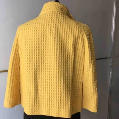 Pre-owned Tonello Short Vest In Yellow