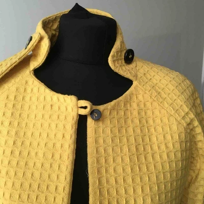 Pre-owned Tonello Short Vest In Yellow