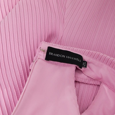 Pre-owned Brandon Maxwell Tunic In Pink