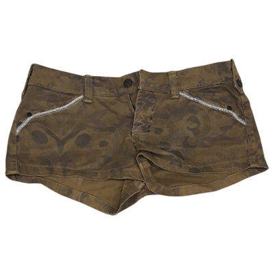 PINKO Pre-owned Brown Cotton Shorts