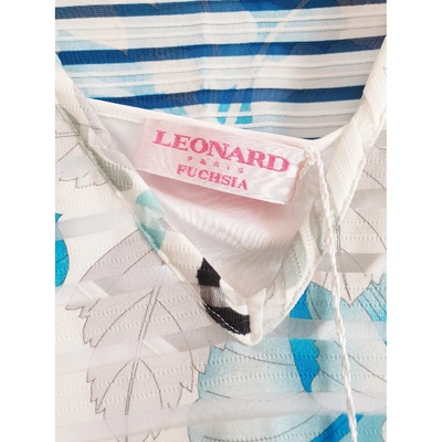 Pre-owned Leonard Mid-length Dress In Multicolour