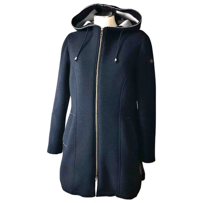 Pre-owned Bugatti Wool Parka In Blue