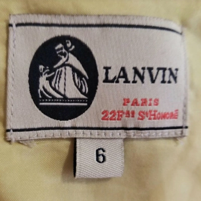 Pre-owned Lanvin Mini Dress In Multicolour