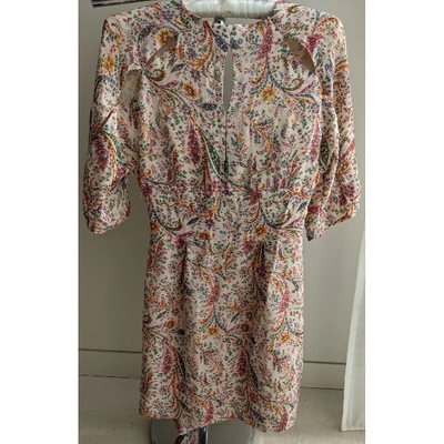 Pre-owned Hoss Intropia Multicolour Silk Dress