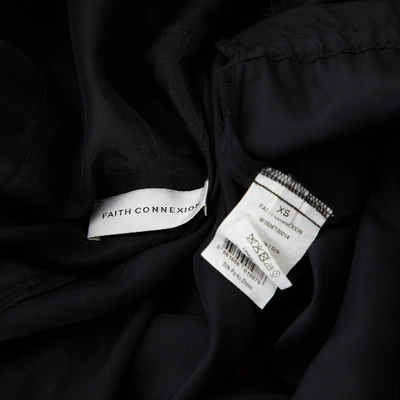 Pre-owned Faith Connexion Silk Jacket In Black