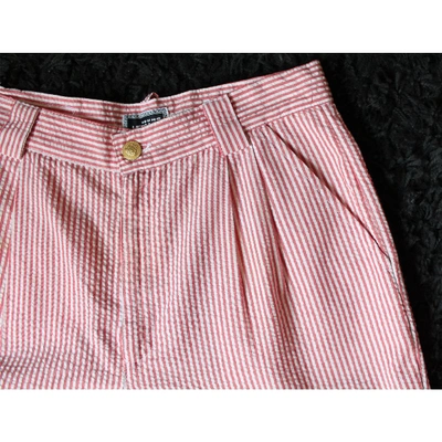 Pre-owned Versace Multicolour Cotton Shorts