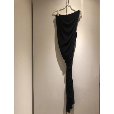Pre-owned Norma Kamali Black Dress