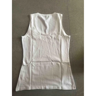 Pre-owned Emporio Armani Vest In White