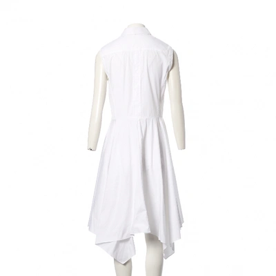 Pre-owned Adam Lippes Mid-length Dress In White