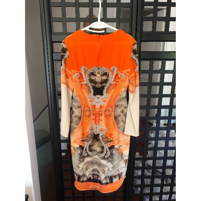 Pre-owned Givenchy Orange Wool Dress