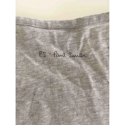 Pre-owned Paul Smith Grey Cotton Top