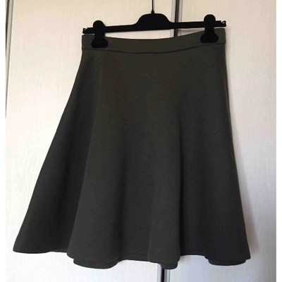 Pre-owned P.a.r.o.s.h Mid-length Skirt In Green