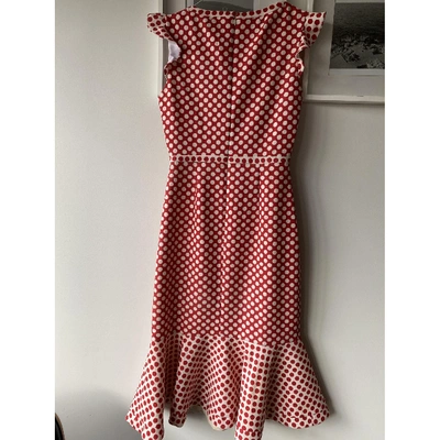Pre-owned Saloni Red Dress