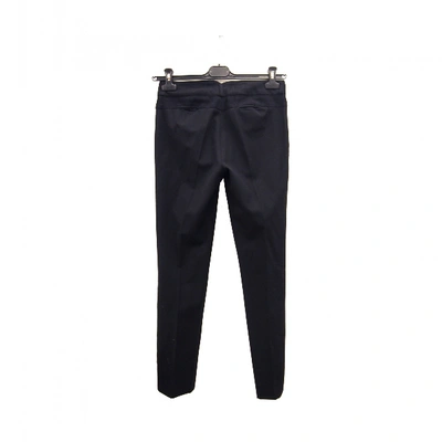 Pre-owned Comptoir Des Cotonniers Wool Trousers In Black