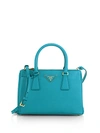 PRADA Saffiano Lux Small Double-Zip Tote