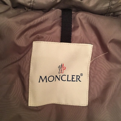 Pre-owned Moncler Long Purple Coat