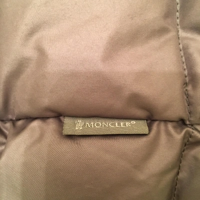 Pre-owned Moncler Long Purple Coat