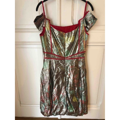 Pre-owned Zac Posen Multicolour Cotton Dress