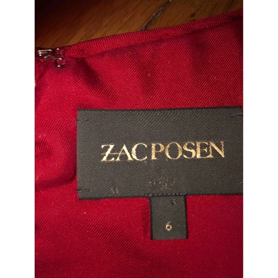 Pre-owned Zac Posen Multicolour Cotton Dress