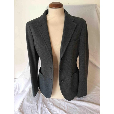 Pre-owned Tagliatore Grey Cotton Jacket