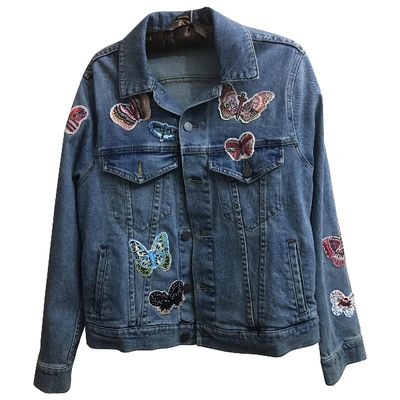 VALENTINO Pre-owned Jacket In Blue