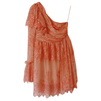 Pre-owned Alice Mccall Pink Lace Dress