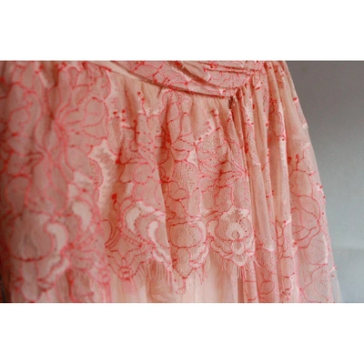 Pre-owned Alice Mccall Pink Lace Dress