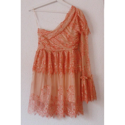 Pre-owned Alice Mccall Pink Lace Dress