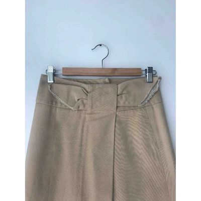Pre-owned Marni Mid-length Skirt In Beige
