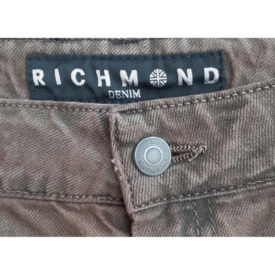 Pre-owned John Richmond Brown Cotton Shorts