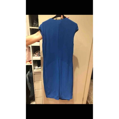 Pre-owned Roberto Cavalli Dress In Blue