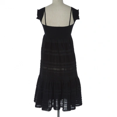Pre-owned Chanel Black Cashmere Dress