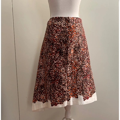 Pre-owned Ferragamo Multicolour Silk Skirt