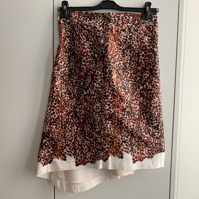 Pre-owned Ferragamo Multicolour Silk Skirt