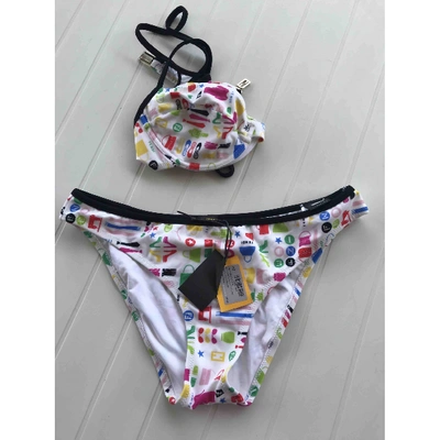 Pre-owned Fendi Two-piece Swimsuit In Multicolour