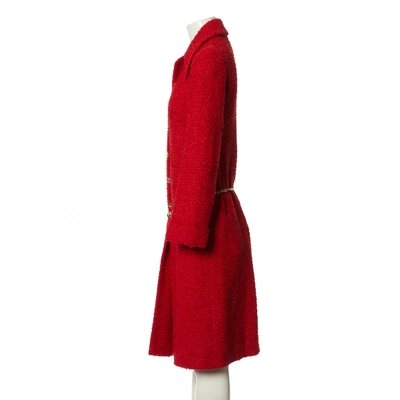 Pre-owned Gucci Coat In Red