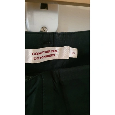 Pre-owned Comptoir Des Cotonniers Anthracite Trousers