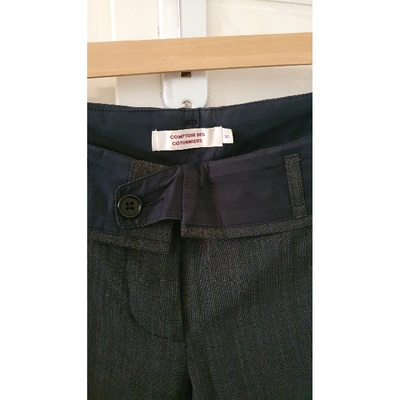 Pre-owned Comptoir Des Cotonniers Anthracite Trousers