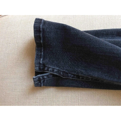 Pre-owned Rag & Bone Black Cotton - Elasthane Jeans