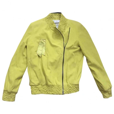 Pre-owned Nina Ricci Jacket In Yellow