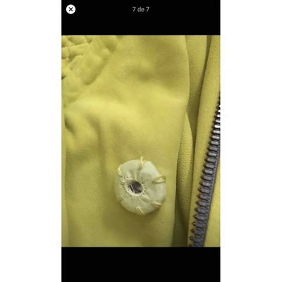 Pre-owned Nina Ricci Jacket In Yellow