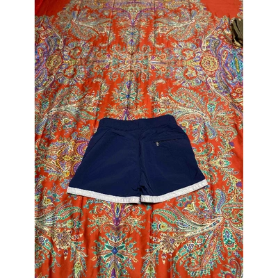 Pre-owned Orlebar Brown Navy Synthetic Shorts